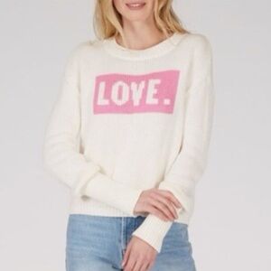 Anthropologie 525 America Love Crew Neck Pullover Knit Sweater